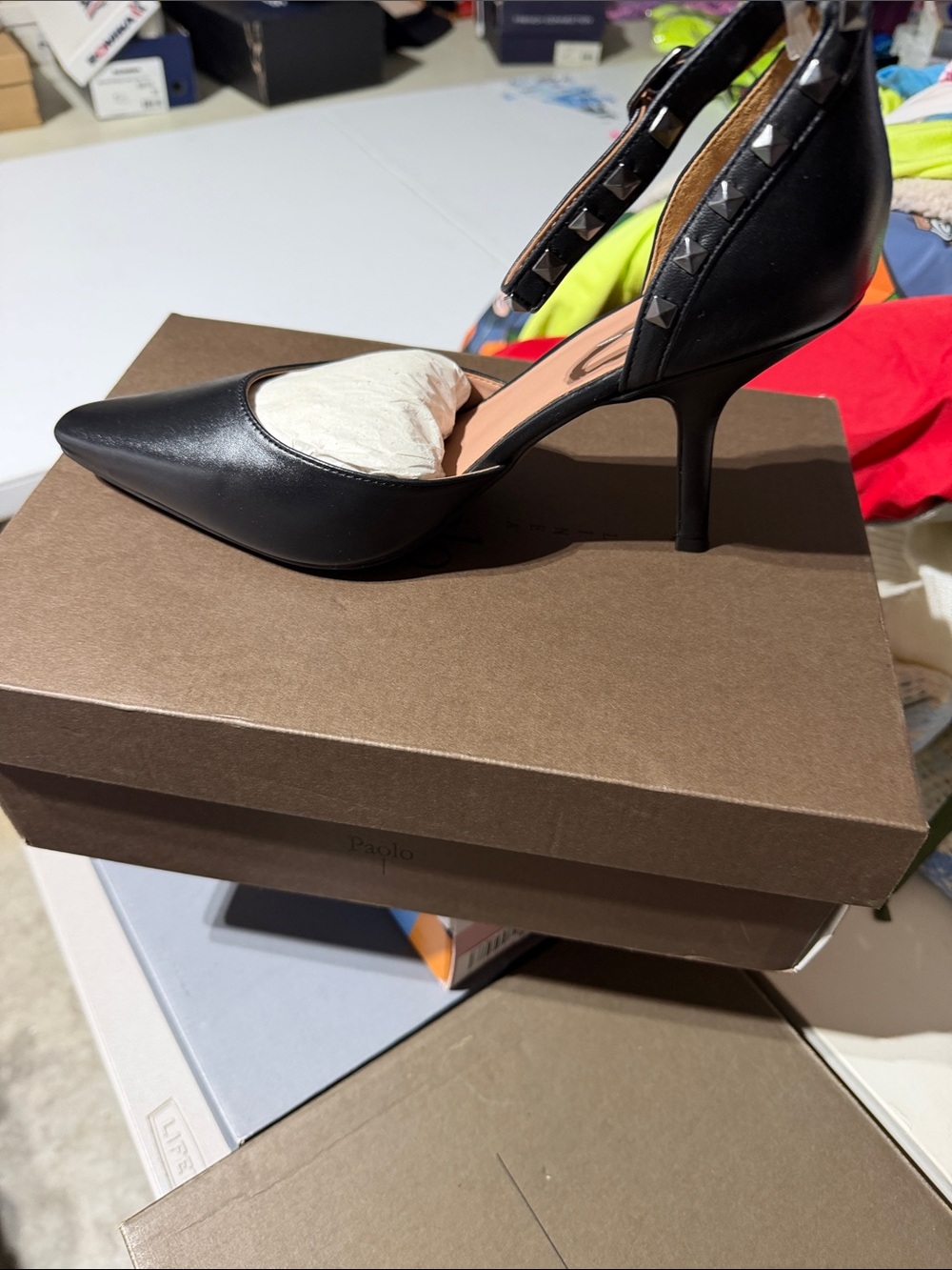 Linea Paolo leather heel sold at Nordstrom’s